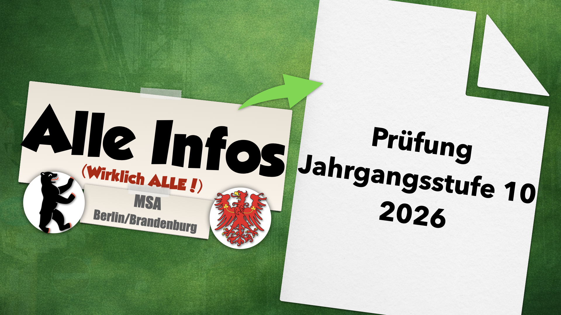 Englisch MSA 2026: So läuft die Prüfung wirklich ab