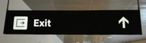 exit